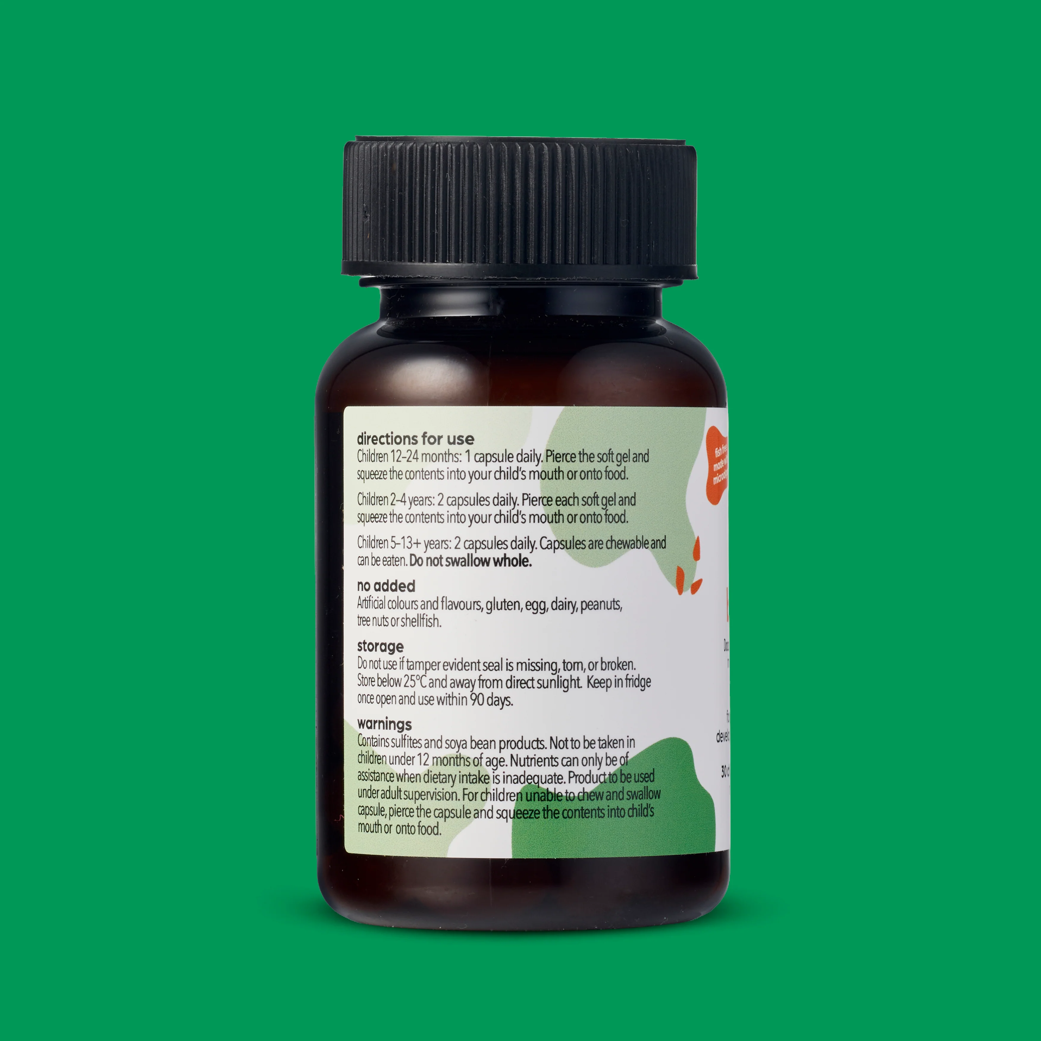 Brain DHA kids supplement - chewable soft gelatin capsule - Image 3