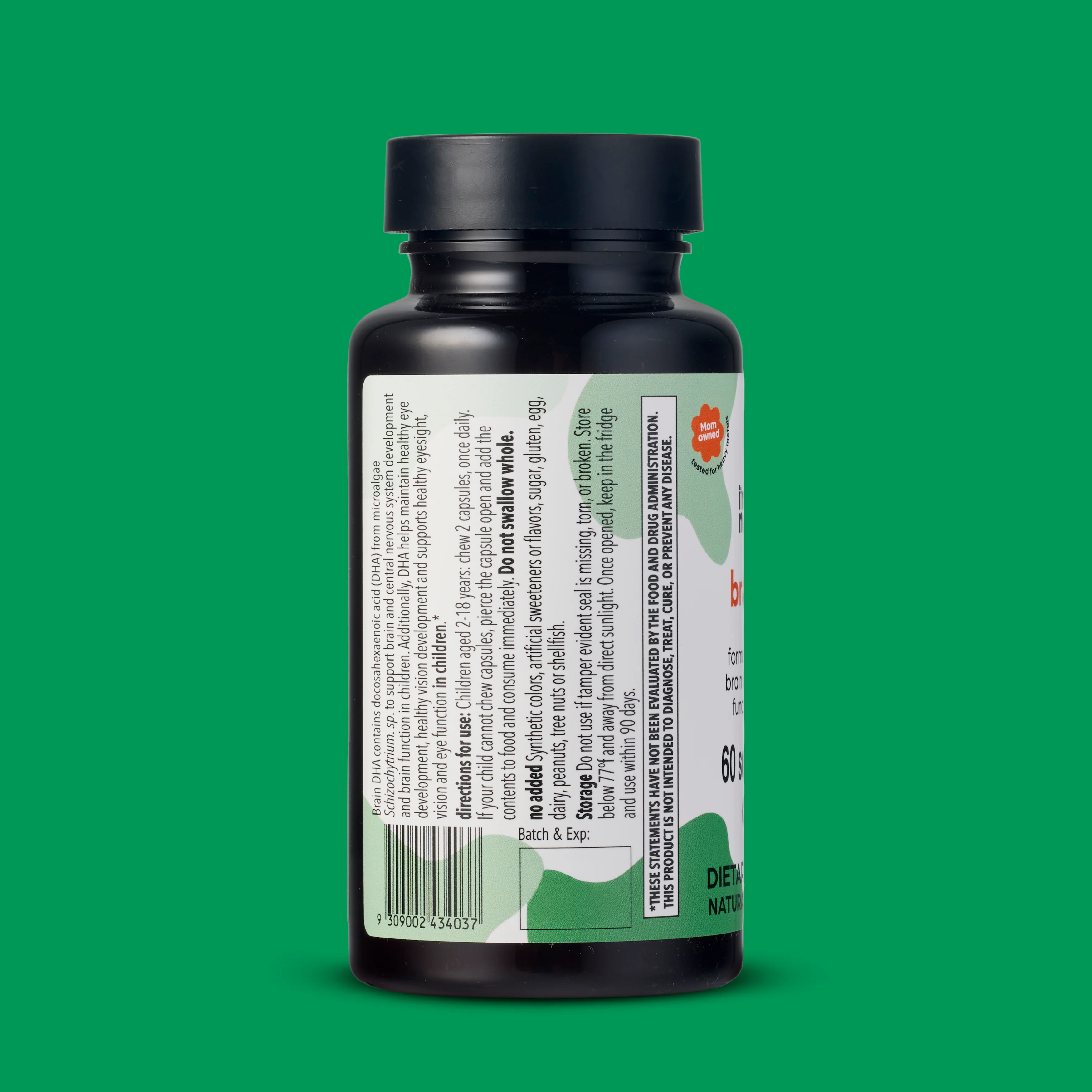 Brain DHA | Children's Algae DHA & Omega 3 Supplement - Image 5